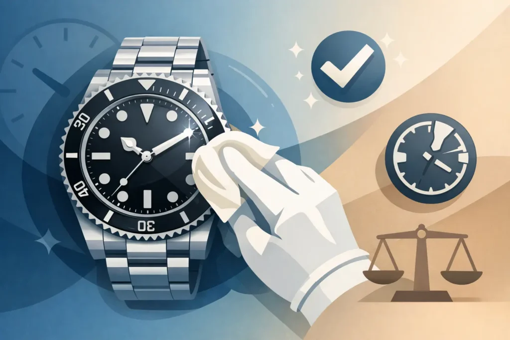 Czy polerować zegarek Rolex? Rozsądna decyzja