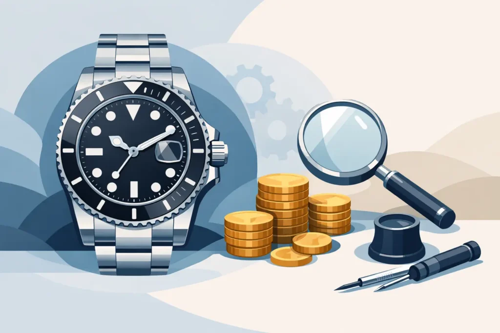 Ile kosztuje serwis zegarka Rolex?