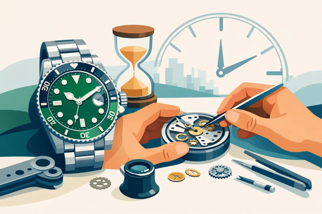 Serwis zegarków Rolex - kiedy oddać zegarek